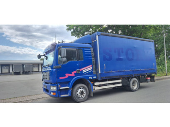 Curtain side truck MAN TGM 12.250