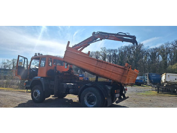 Tipper, Crane truck MAN TGM 18.240PS 4x4 3.S-Kipper mit Kran: picture 4