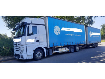 Curtain side truck MERCEDES-BENZ