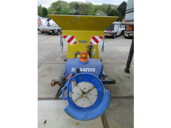 Sand/ Salt spreader NIDO Stratos B11K-27 VCX350 1,1 M3 + Extra HYDRO Salzstreuer / Saltspreader: picture 5