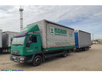 Curtain side truck MAN