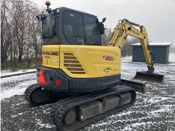 Mini excavator New Holland E60C CAB minigraver: picture 5