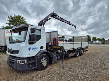 Crane truck RENAULT Premium 320