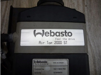 Heating/ Ventilation for Truck WEBASTO WEBASTO AIR TOP 2000 ST RENAULT MAGNUM DXI: picture 2 Heating/ Ventilation for Truck WEBASTO WEBASTO AIR TOP 2000 ST RENAULT MAGNUM DXI: picture 2