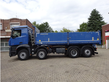 Tipper Mercedes-Benz Arocs 3446 MEILER 3 Seitenkipper 8x2: picture 3