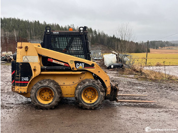 Cat 246 skid-steer loader with bucket and forks, 2002, Vihti leasing Cat 246 skid-steer loader with bucket and forks, 2002, Vihti: picture 2 Cat 246 skid-steer loader with bucket and forks, 2002, Vihti leasing Cat 246 skid-steer loader with bucket and forks, 2002, Vihti: picture 2
