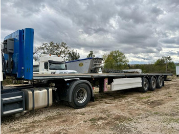 Dropside/ Flatbed semi-trailer FRUEHAUF
