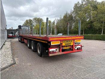Dropside/ Flatbed semi-trailer Nooteboom OVB - 48VV / 2x uitschuifbaar 2855cm / BPW ASSEN / 3x hydraulisch gestuurd / APK - TUV OKTOBER 2025 /: picture 3