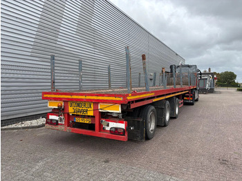 Dropside/ Flatbed semi-trailer Nooteboom OVB - 48VV / 2x uitschuifbaar 2855cm / BPW ASSEN / 3x hydraulisch gestuurd / APK - TUV OKTOBER 2025 /: picture 4