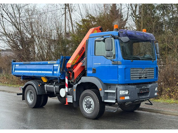 Tipper MAN * MAN 18 280 * Kiper Wywrotka * 4x4 * HDS Palfinger  120 STAN BARDZO DOBRY * Sprowadzony: picture 2