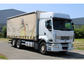 Curtain side truck RENAULT Premium 450