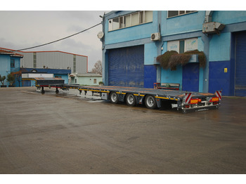 Low loader semi-trailer