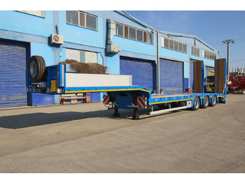 Low loader semi-trailer