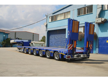 Low loader semi-trailer