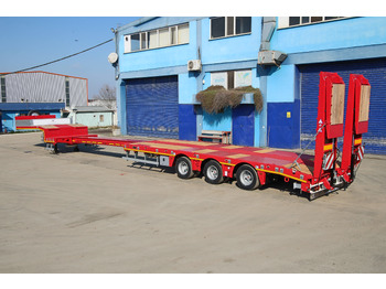 Low loader semi-trailer