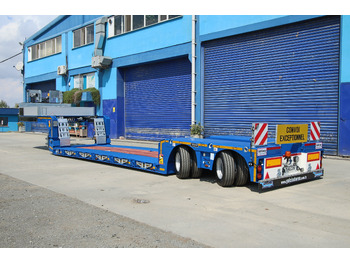 Low loader semi-trailer