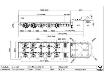 New Low loader semi-trailer YALCIN: picture 4
