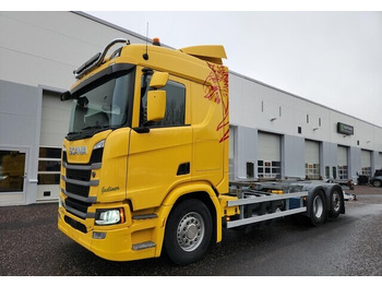 Container transporter/ Swap body truck SCANIA R 410