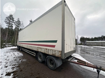 Closed box trailer