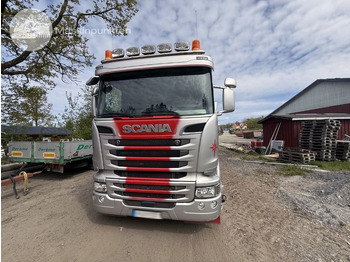 Container transporter/ Swap body truck Scania R 730 LB Kassettekipage: picture 2