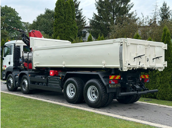 Tipper, Crane truck MAN TGS 440 / 8x4 /CRANE HMF 1530/ TIPPER: picture 4