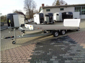 Dropside/ Flatbed trailer Böckmann PKW-Anhänger Universaltransporter kippbar 3,5t: picture 5