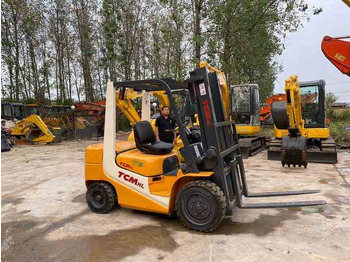 Forklift Japanese Forklifts Telehandler Used TCM Forklift Diesel Forklift 3Ton Pallet Truck: picture 4