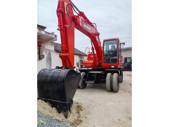 Wheel excavator doosan Used DH150W-7 wheeled excavator for sale at a low price. [ Copy ]: picture 4