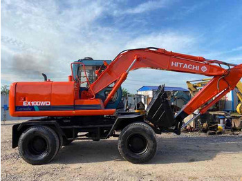 Wheel excavator Used Hitachi Ex100WD Wheel Excavator for Sale Japan Made Hitachi Ex100wd Wheeled Excavator for Sale: picture 2 Wheel excavator Used Hitachi Ex100WD Wheel Excavator for Sale Japan Made Hitachi Ex100wd Wheeled Excavator for Sale: picture 2