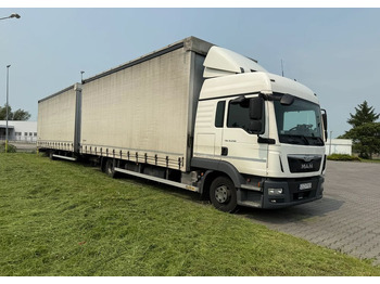 Curtain side truck MAN TGL
