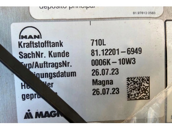 Fuel tank for Truck ZBIORNIK PALIWA MAN TGX TGS 710 L 81122016949: picture 4
