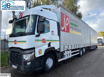 Curtain side truck RENAULT T 480
