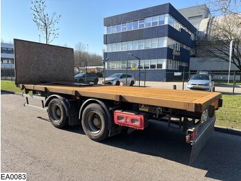 Dropside/ Flatbed trailer Samro Middenas: picture 3