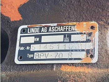 Hydraulics for Construction machinery Atlas -Linde BPV70R-Drive pump/Fahrpumpe/Rijpomp: picture 5