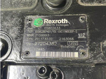 Hydraulics for Construction machinery Bomag -Rexroth A10VG28EP4D1/10L-Drive pump/Fahrpumpe: picture 4
