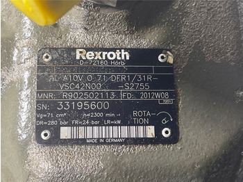 New Holland W110C-Rexroth A10VO71DFR1/31R-Load sensing pump leasing New Holland W110C-Rexroth A10VO71DFR1/31R-Load sensing pump: picture 5