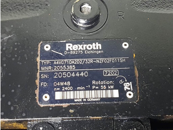 Hydraulics for Construction machinery Rexroth A4VG71DA2D2/32R-R902055385-Drive pump/Fahrpumpe: picture 4