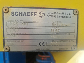 Wheel loader Schaeff SKS 661: picture 4