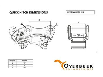 Quick coupler TEFRA R906 / 20T - Liebherr - Quick coupler: picture 5 Quick coupler TEFRA R906 / 20T - Liebherr - Quick coupler: picture 5