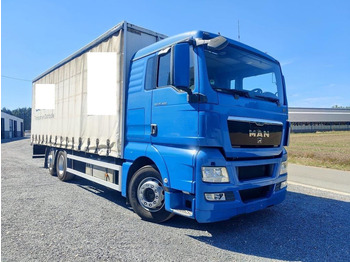 Curtain side truck MAN TGS 26.400 Euro 5 Schuifzeilenbak / Curtains: picture 2