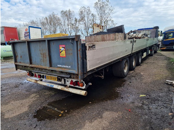 Dropside/ Flatbed semi-trailer Krone SD: picture 3