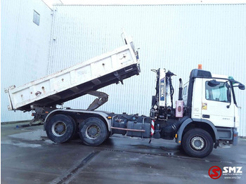 Tipper, Crane truck Mercedes-Benz Actros 2641 Atlas 135.2A2: picture 4