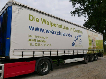 Curtainsider semi-trailer KRONE SDP