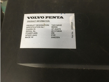 New Construction machinery Volvo TAD1340VE NEW: picture 5 New Construction machinery Volvo TAD1340VE NEW: picture 5