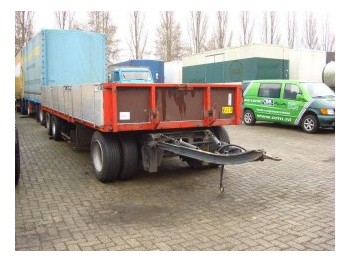 Dropside/ Flatbed trailer Burg OPEN MET ALUMINIUM BORDEN 3-ASS: picture 1