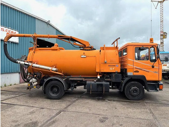 Vacuum truck MAN F 15.192 (6-CILINDER) WITH GEESINK VACUUM TANK (MANUAL GEARBOX / P.T.O.) ORIGINAL DUTCH TRUCK: picture 4