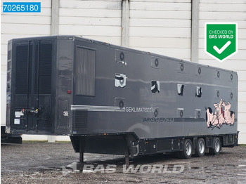 Livestock semi-trailer