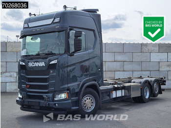 Container transporter/ Swap body truck SCANIA S 540