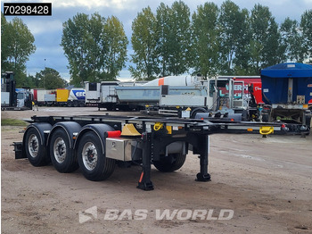 Container transporter/ Swap body semi-trailer Van Hool FS3444-10 AK u2 3 axles Liftachse ADR 20ft: picture 3 Container transporter/ Swap body semi-trailer Van Hool FS3444-10 AK u2 3 axles Liftachse ADR 20ft: picture 3