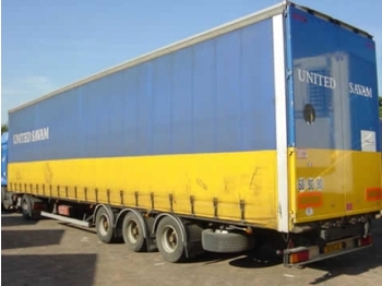 Curtainsider semi-trailer Curtain box mega volume: picture 1